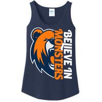 Believe In Monsters Chicago Football Ladies Essential Tank