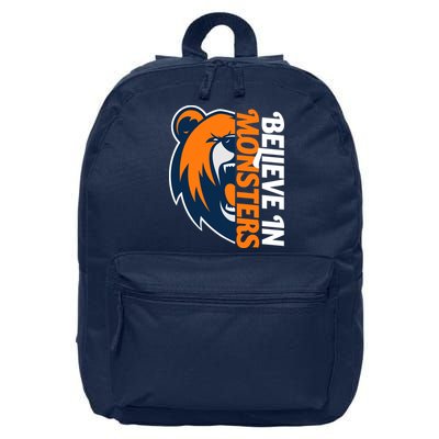 Believe In Monsters Chicago Football 16 in Basic Backpack