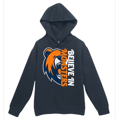 Believe In Monsters Chicago Football Urban Pullover Hoodie