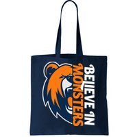 Believe In Monsters Chicago Football Tote Bag