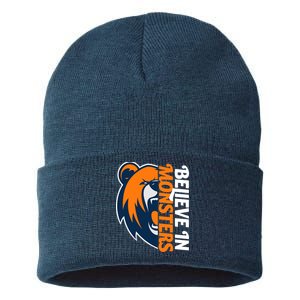 Believe In Monsters Chicago Football Sustainable Knit Beanie