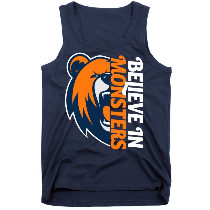 Believe In Monsters Chicago Football Tank Top