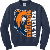 Believe In Monsters Chicago Football Kids Sweatshirt