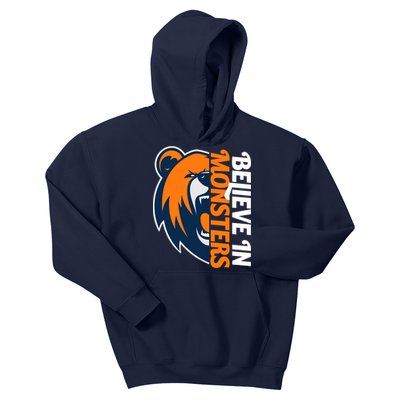 Believe In Monsters Chicago Football Kids Hoodie