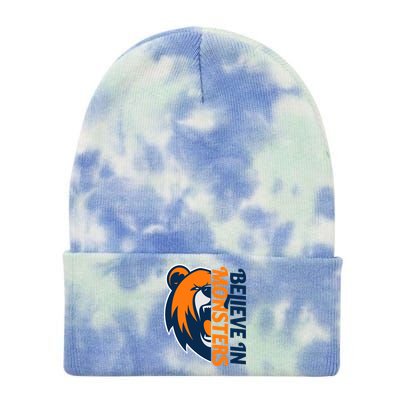 Believe In Monsters Chicago Football Tie Dye 12in Knit Beanie