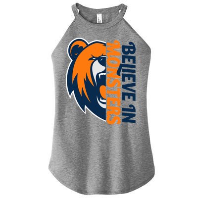 Believe In Monsters Chicago Football Women's Perfect Tri Rocker Tank