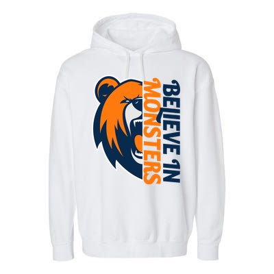 Believe In Monsters Chicago Football Garment-Dyed Fleece Hoodie