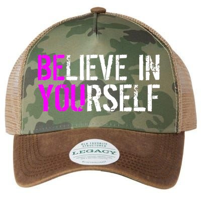 Believe in Yourself Be You Legacy Tie Dye Trucker Hat