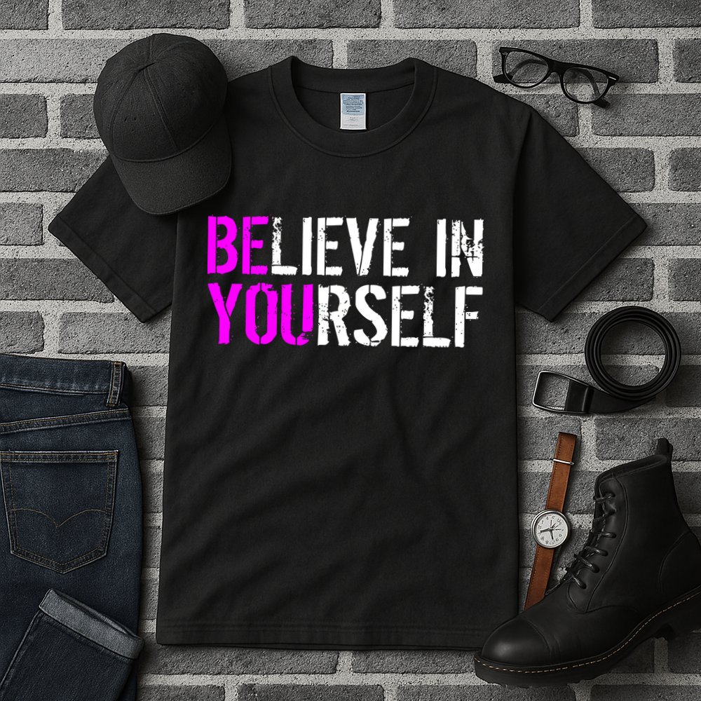Believe in Yourself Be You Tall T-Shirt