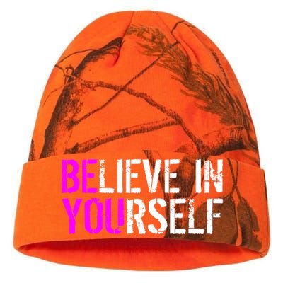 Believe in Yourself Be You Kati Licensed 12" Camo Beanie