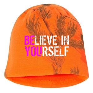 Believe in Yourself Be You Kati - Camo Knit Beanie