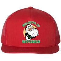 Believe It Bitches - Santa Funny Christmas Flat Bill Trucker Hat