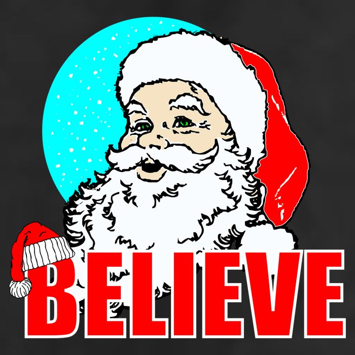 Believe Santa 11oz C Handle Ceramic Mug
