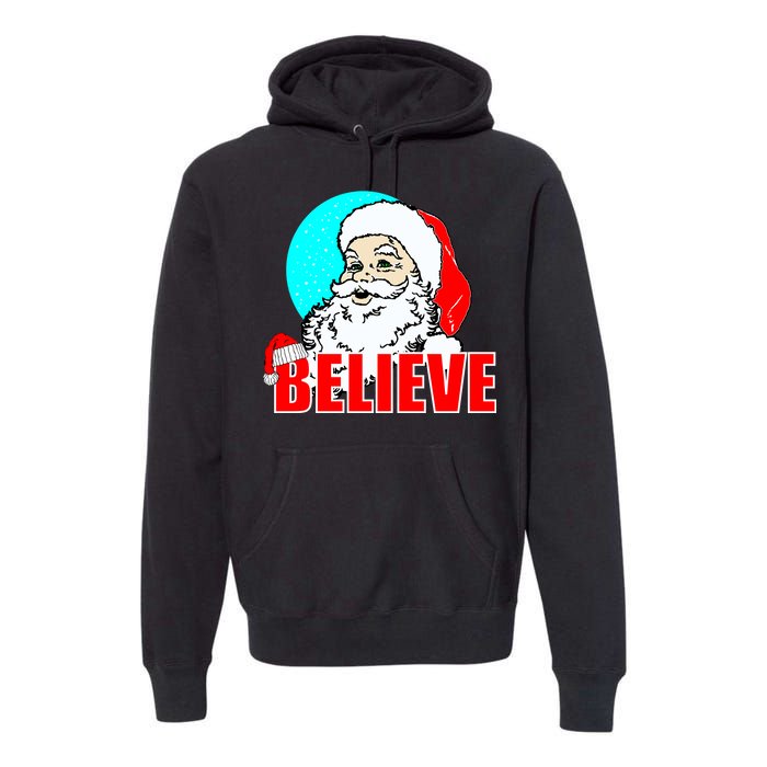 Believe Santa Premium Hoodie