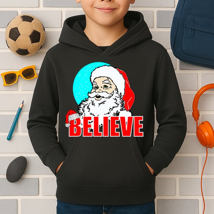 Believe Santa Kids Hoodie