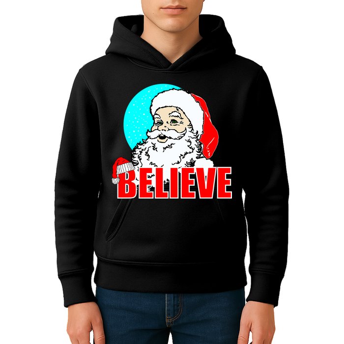 Believe Santa Kids Hoodie