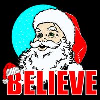 Believe Santa Kids Hoodie