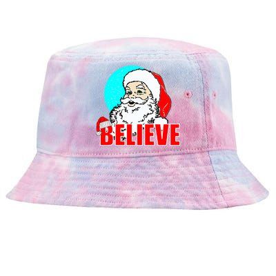 Believe Santa Tie-Dyed Bucket Hat