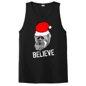 Believe Santa Sasquatch PosiCharge Competitor Tank