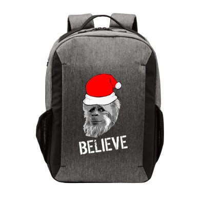 Believe Santa Sasquatch Vector Backpack