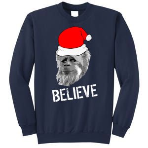 Believe Santa Sasquatch Sweatshirt