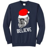 Believe Santa Sasquatch Sweatshirt