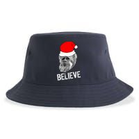 Believe Santa Sasquatch Sustainable Bucket Hat