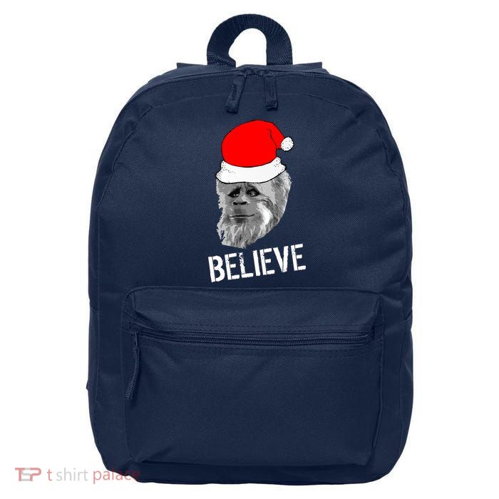 Believe Santa Sasquatch 16 in Basic Backpack