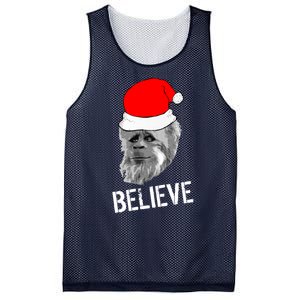 Believe Santa Sasquatch Mesh Reversible Basketball Jersey Tank