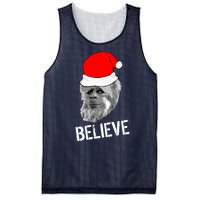 Believe Santa Sasquatch Mesh Reversible Basketball Jersey Tank