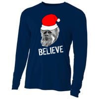 Believe Santa Sasquatch Cooling Performance Long Sleeve Crew