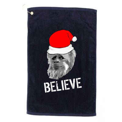 Believe Santa Sasquatch Platinum Collection Golf Towel