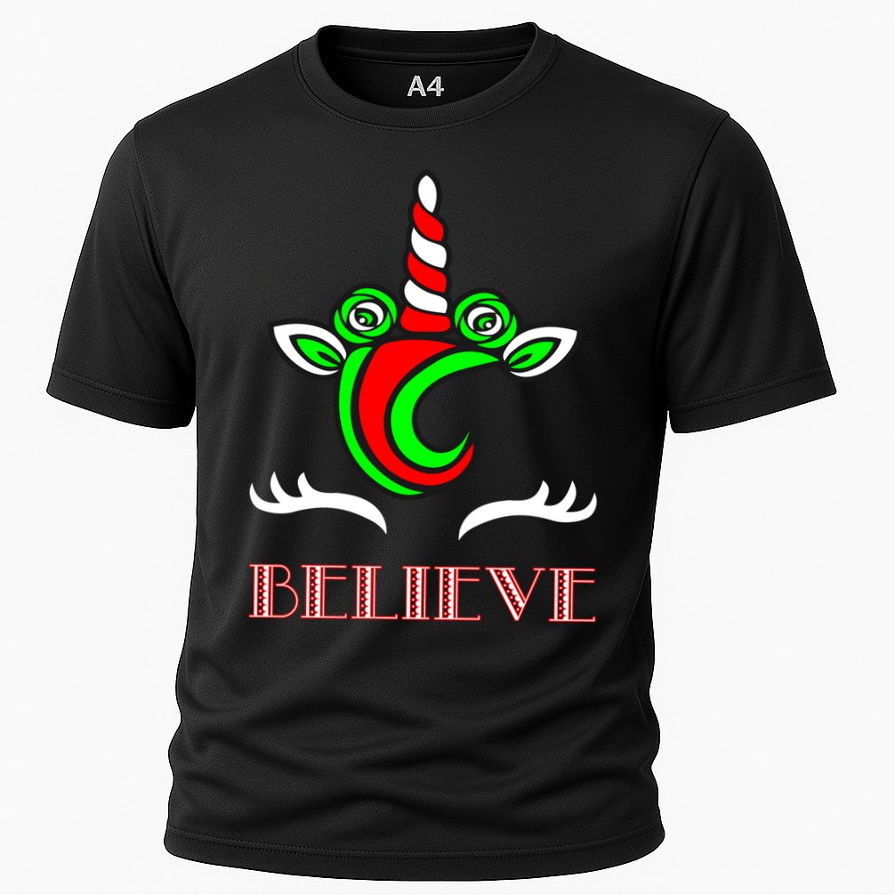 Believe Unicorn Christmas Performance Shirt