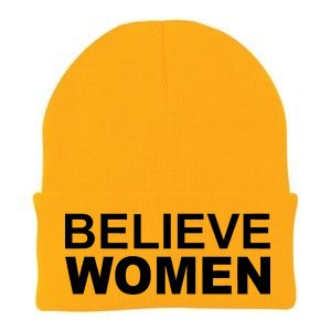 Believe Women Knit Cap Winter Beanie