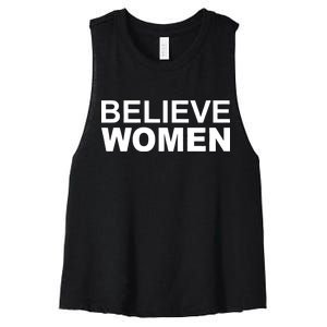 Believe Women Women's Racerback Cropped Tank