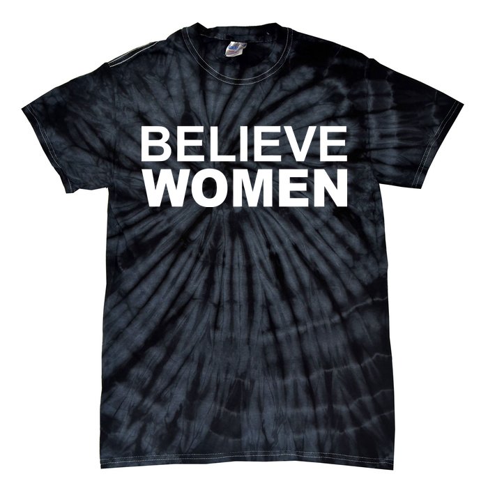 Believe Women Tie-Dye T-Shirt