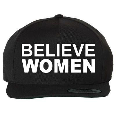 Believe Women Wool Snapback Cap