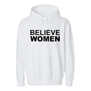 Believe Women Garment-Dyed Fleece Hoodie