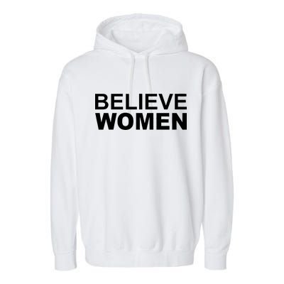 Believe Women Garment-Dyed Fleece Hoodie