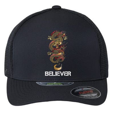 Believer Of Dragons Flexfit Unipanel Trucker Cap