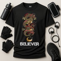 Believer Of Dragons Cooling Performance Crew T-Shirt
