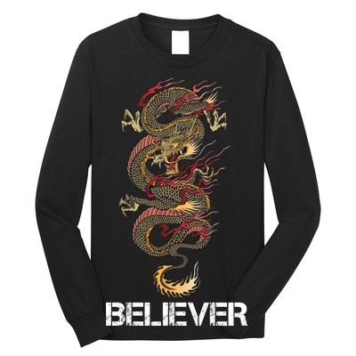 Believer Of Dragons Long Sleeve Shirt