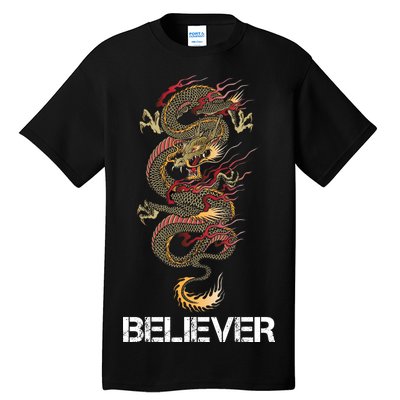 Believer Of Dragons Tall T-Shirt