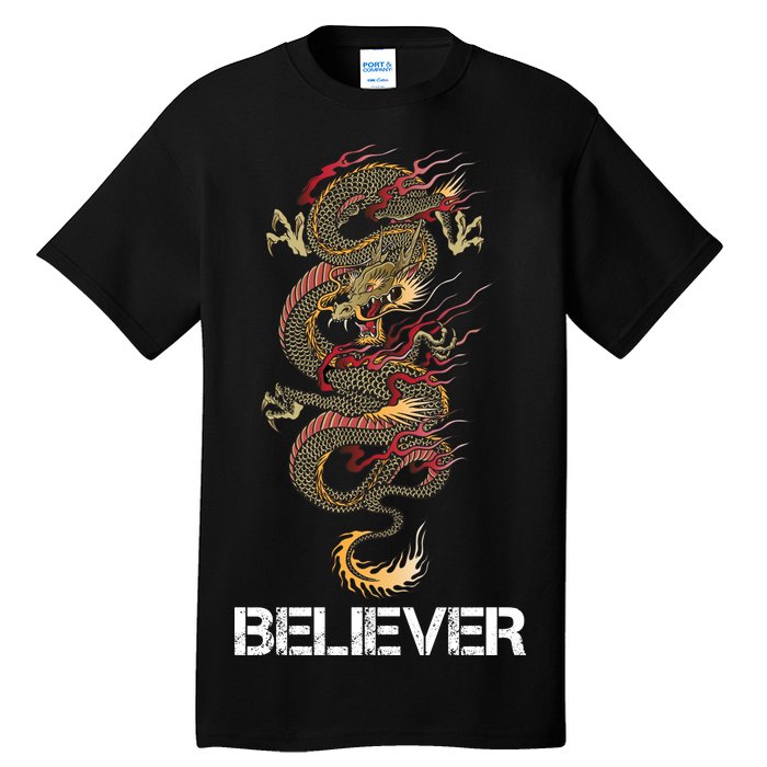 Believer Of Dragons Tall T-Shirt