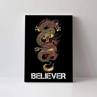 Believer Of Dragons Canvas