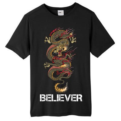 Believer Of Dragons Tall Fusion ChromaSoft Performance T-Shirt