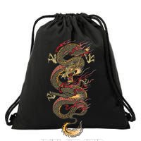 Believer Of Dragons Drawstring Bag