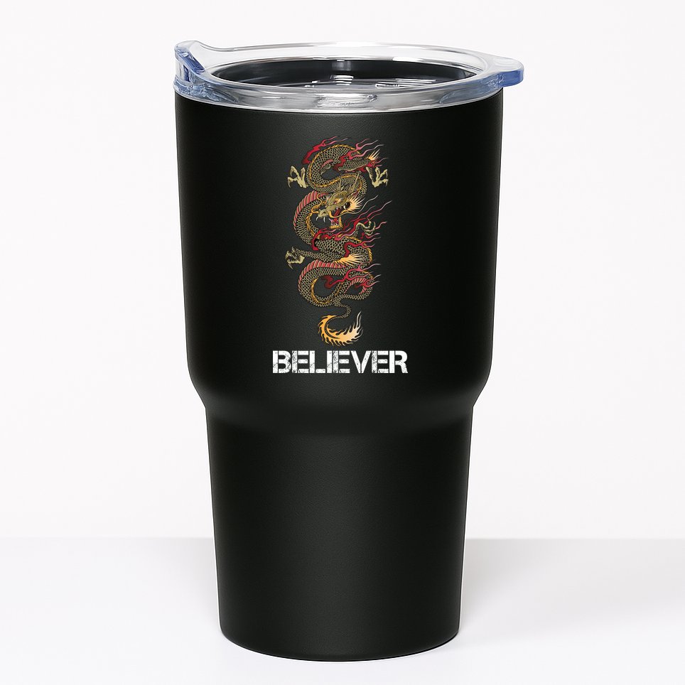 Believer Of Dragons Tumbler