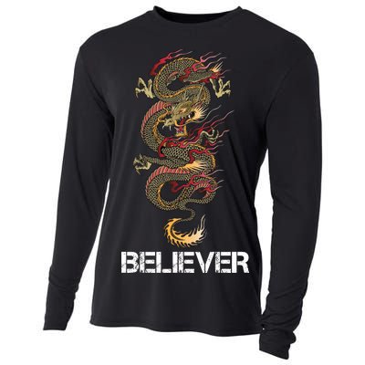 Believer Of Dragons Cooling Performance Long Sleeve Crew