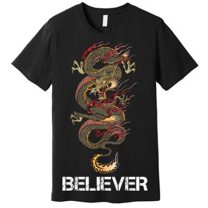 Believer Of Dragons Premium T-Shirt